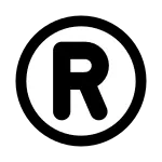 Registered SVG Icon